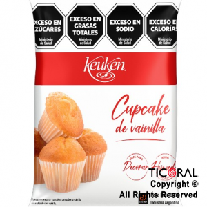 MIX CUPCAKES DE VAINILLA X 500 GR LODISER x 1